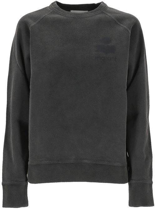 Dark grey crew neck sweatshirt MARANT ETOILE | SW0004FAC1M04E02DG